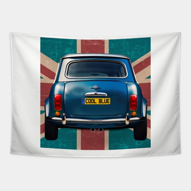 Mini Cooper Tapestry by CreativePhil