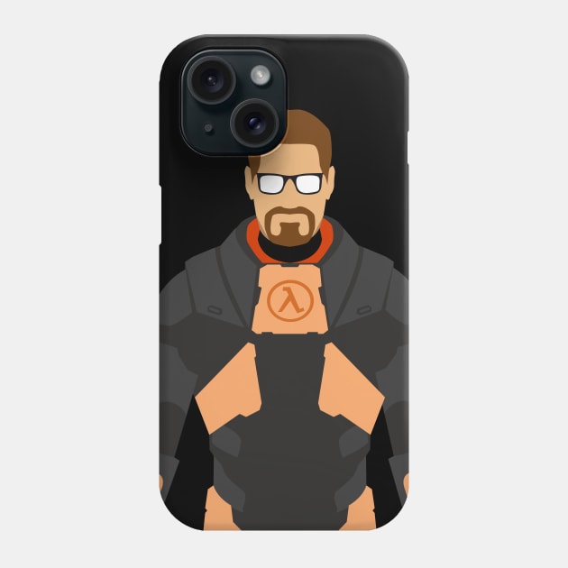 Gordon Freeman vector Phone Case by tottlekopp