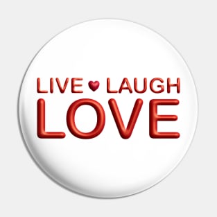 Love inspirational positive gift idea t-shirt Pin