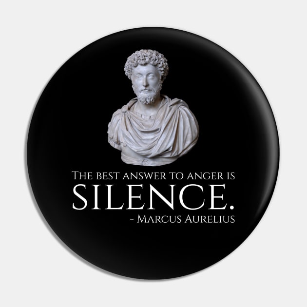 Marcus Aurelius - Stoicism Quote On Anger - Motivational Pin by Styr Designs