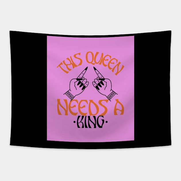 Single Queen Tapestry by Bougie Behavior