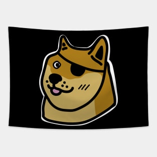 Pirate Doge Tapestry