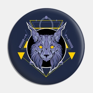 Bastet Cat II Pin