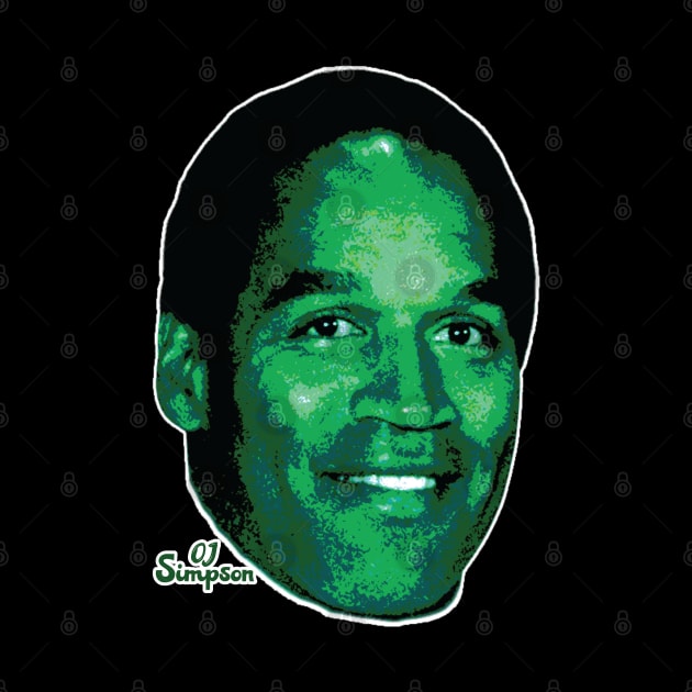 Vintage Oj Simpson Original Fan Art by Trendsdk