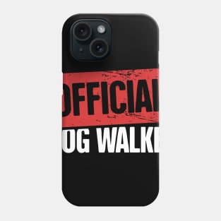 Funny Dog Walking Gift For Dog Walker Phone Case