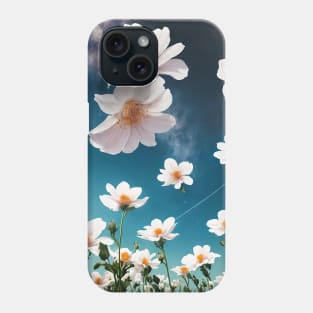 Celestial Blooms: Flowers in the Sky Phone Case