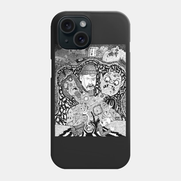 Hell's Court Phone Case by Pop Wasteland