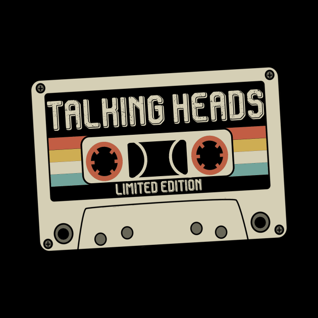 Talking Heads - Limited Edition - Vintage Style by Debbie Art