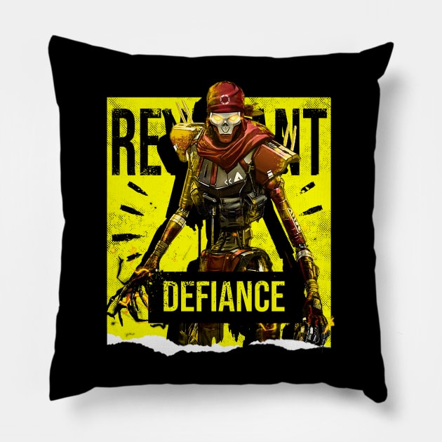 Apex Legends Revenant Defiance Pillow by LucioDarkTees