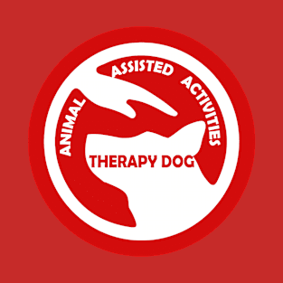 Animal Assisted Activities  - THERAPY DOG logo 4 T-Shirt