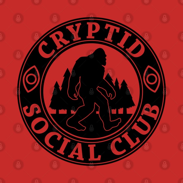 Cryptid Social Club - Monochrome by hya_bm