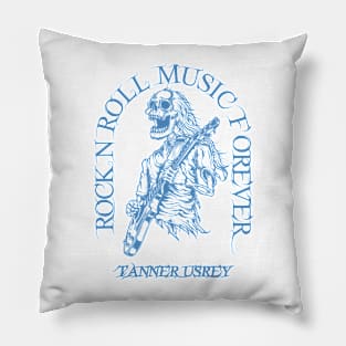 Tanner Usrey // skeleton guitar Pillow