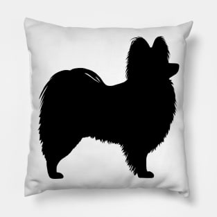 Papillon Silhouette(s) Pillow