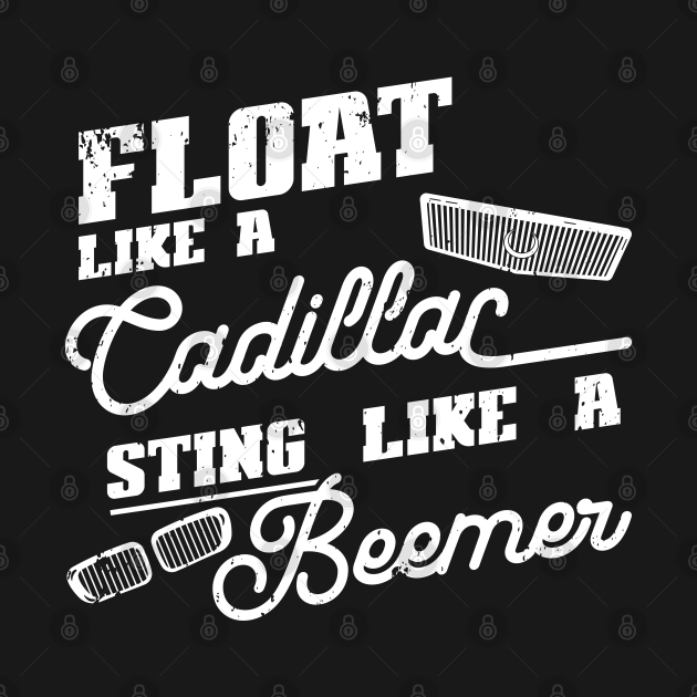 Float like a Cadillac Sting like a Beemer Lightning Mcqueen Kids TShirt TeePublic