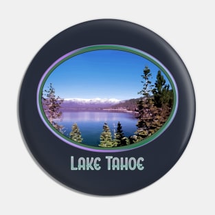 Lake Tahoe - California - Sierra Mountains Scenic Pin