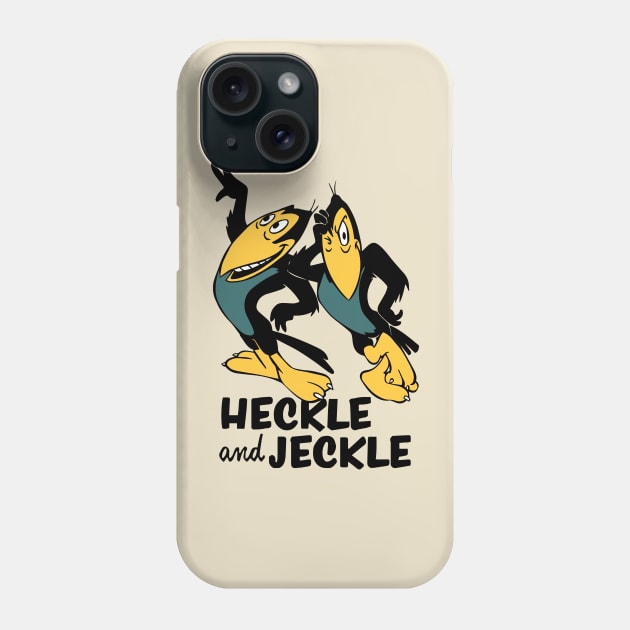 Heckle and Jeckle - Old Cartoon Phone Case by kareemik