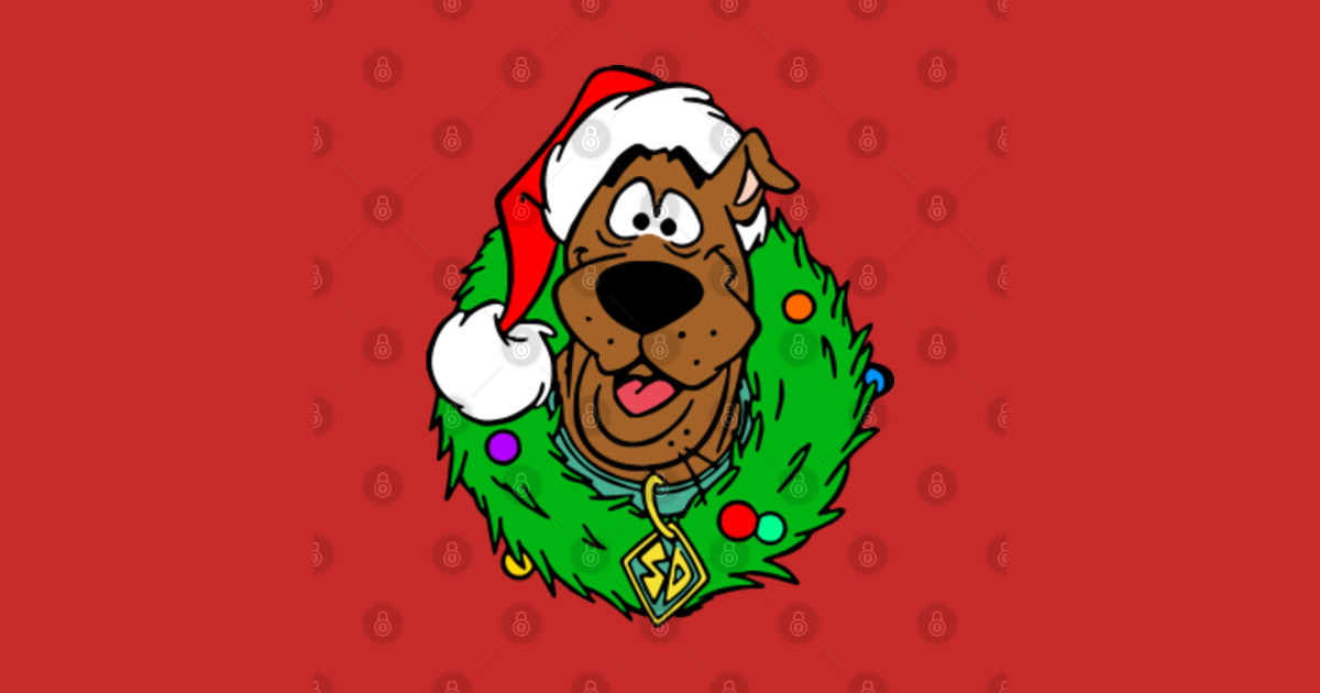 scooby doo christmas tie