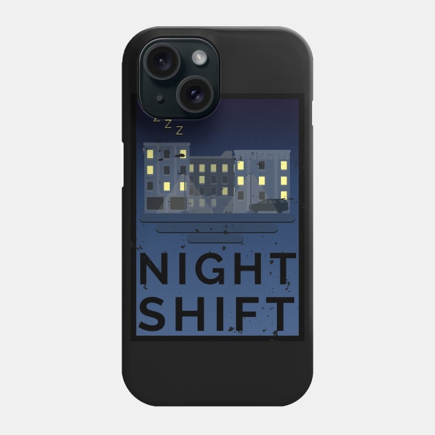 Night Shift Phone Case by Gungranny