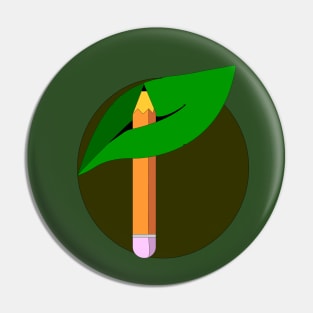 PlantART logo Pin