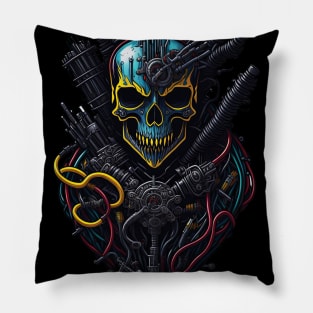 Cyborg Hearts Pillow