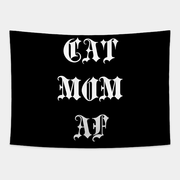 cat mom af Tapestry by CAFFEIN