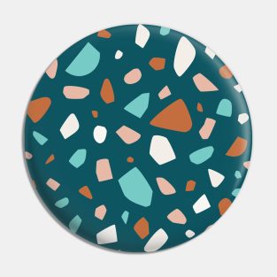 Terrazzo Abstract Pattern Pin