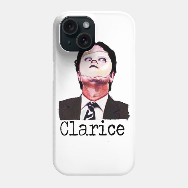 Clarice Dwight the Office Phone Case by WooleOwl