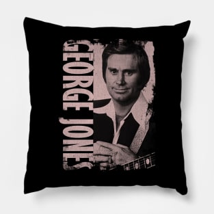 George Jones - Nametype Pillow