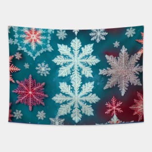 Colourful Ice Crystal Tapestry