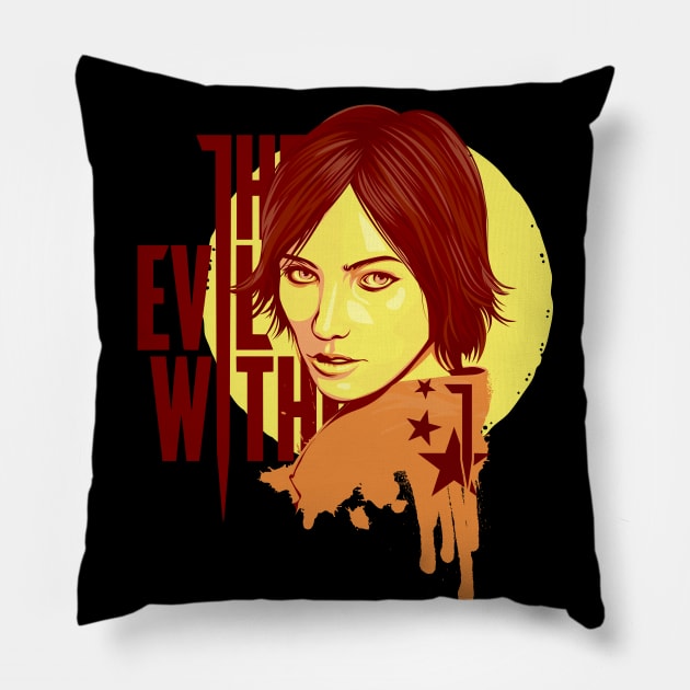 Juli Kidman Pillow by ArtMoore98