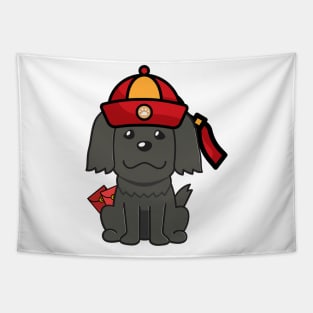 Black Sheep Dog Lunar new year Tapestry