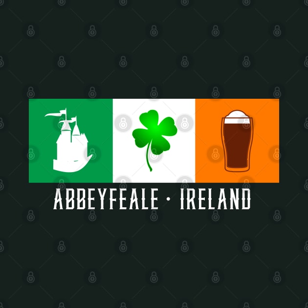 Abbeyfeale Ireland, Gaelic - Irish Flag by Eire