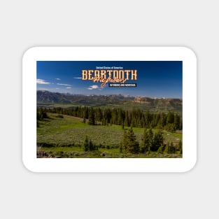 Beartooth Highway Wyoming and Montana Magnet