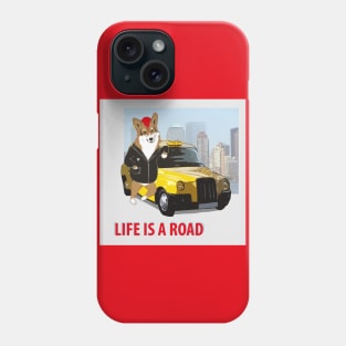 Life is a road Phone Case