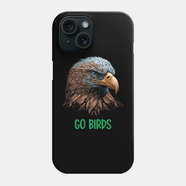 Go Birds Philadelphia Phone Case by softgraphics