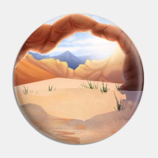 Desert Rock Arch Pin