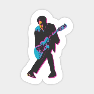 CHUCK BERRY - Sticker / Badge Magnet