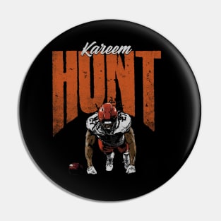 Kareem Hunt Cleveland Push Up Pin