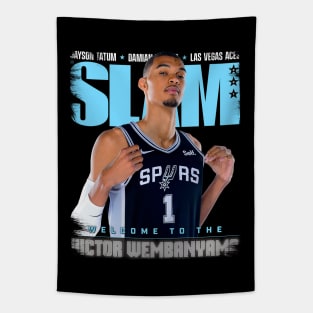 Wemby SLam mag Tapestry