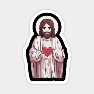 God Loves Me Magnet