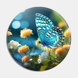 Butterfly Flower Nature Serene Tranquil Pin