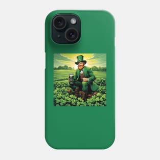 Folk Art Leprechaun Phone Case