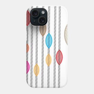 Autumn abstract leaves Phone Case