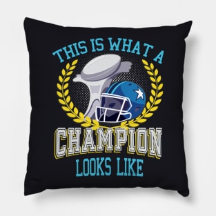 This is what an American Football Champion looks like Pillow