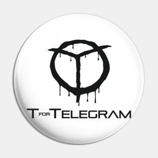 T for Telegram Pin