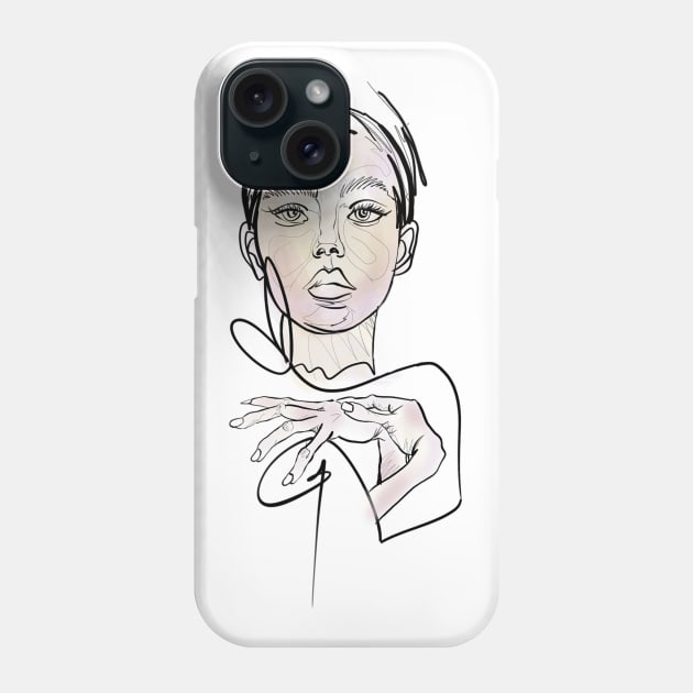 Self Portrait Phone Case by poeticart