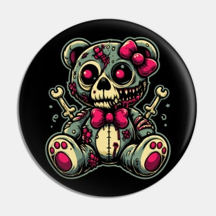 Zombie Bear Pin