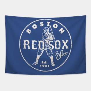 Vintage Boston Red Sox by Buck Tee Tapestry