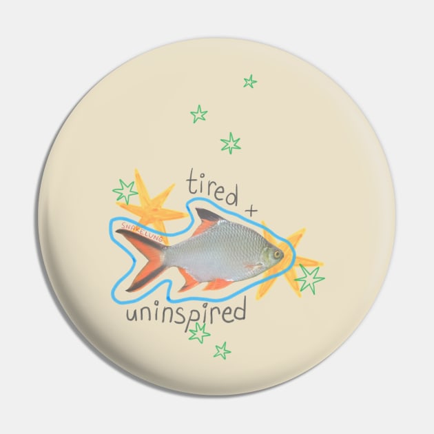 Tired Pin by snakelung