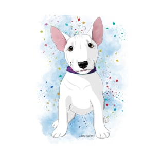 Bull Terrier Pup white T-Shirt